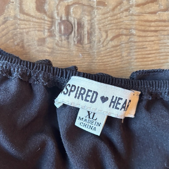 Black Ruffled spaghetti strap Dress - Picture 13 of 15